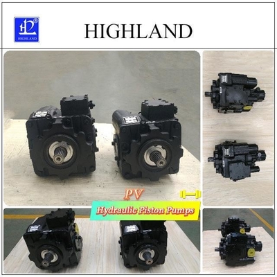 Variabele axiale zuigerpomp voor hydraulische systemen onder hoge druk