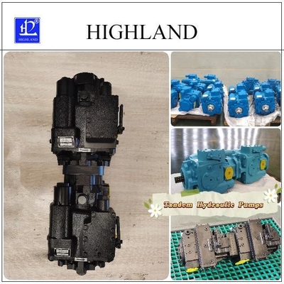 Swash Plate Design Tandem Hydraulische pompen voor een soepele werking