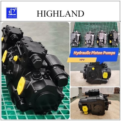 Handmatig laden gietijzer Hydraulische transmissie Axial zuigerpompen