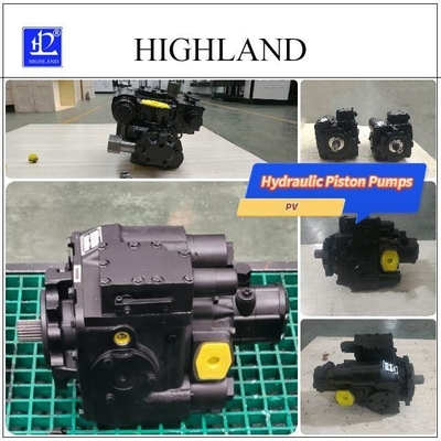 110 ml/uur Verplaatsing HPV110-MA-R-23 Hydraulische pomp voor oogstmachine